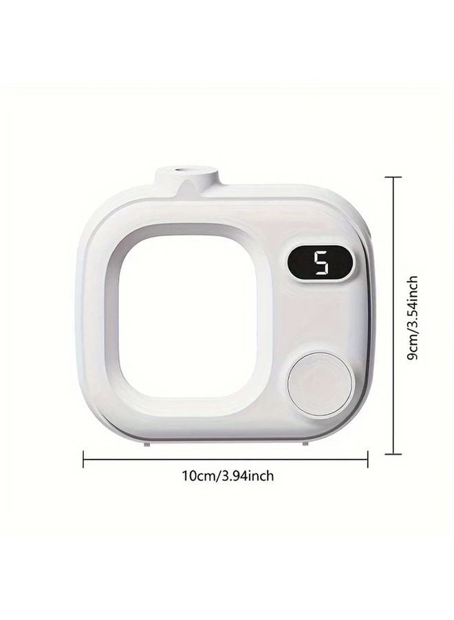 White Wall Mounted USB Rechargeable Aroma Diffuser Air Freshener Humidifier - Image 2